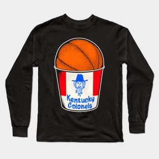 Kentucky Colonels Basketball Bucket Long Sleeve T-Shirt